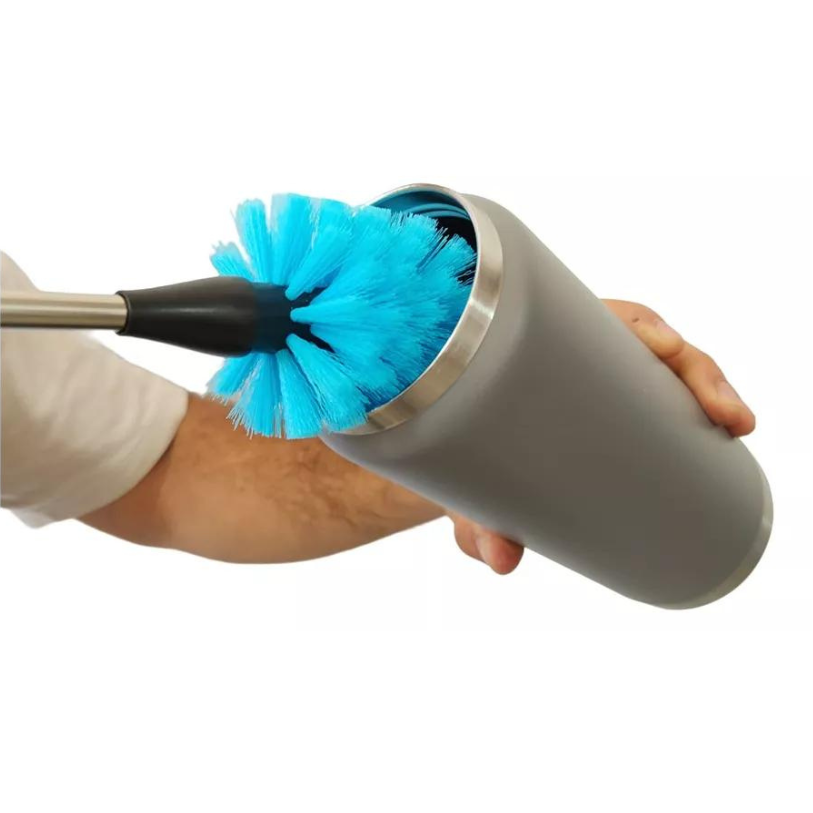 Cepillo Escobilla Inox Limpieza De Botellas Y Termos