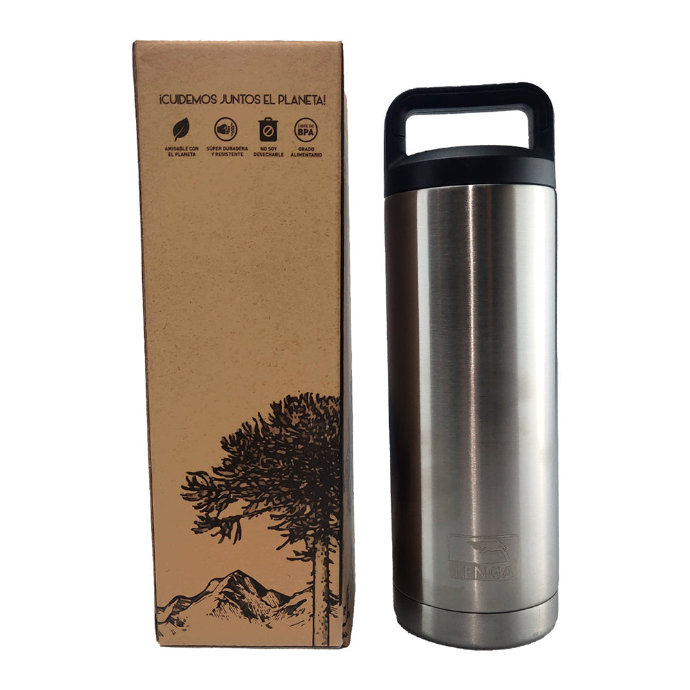 Botella Acero inox Aislamiento De Doble Pared 532ml