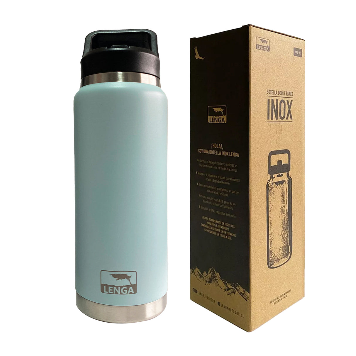 Botella Acero Inox Aislamiento De Doble Pared 750ml