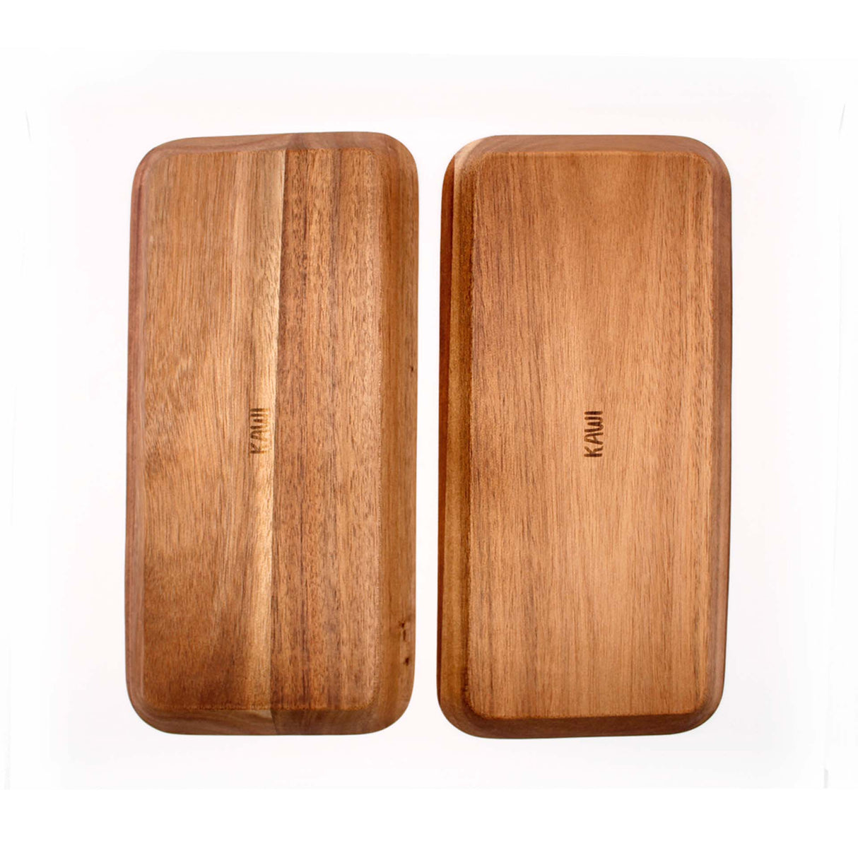 Bandeja rectangular de madera de acacia Kawi. Diseño elegante y funcional, perfecta para aperitivos y más. ¡Compra online y eleva tus presentaciones! Envío a Chile.