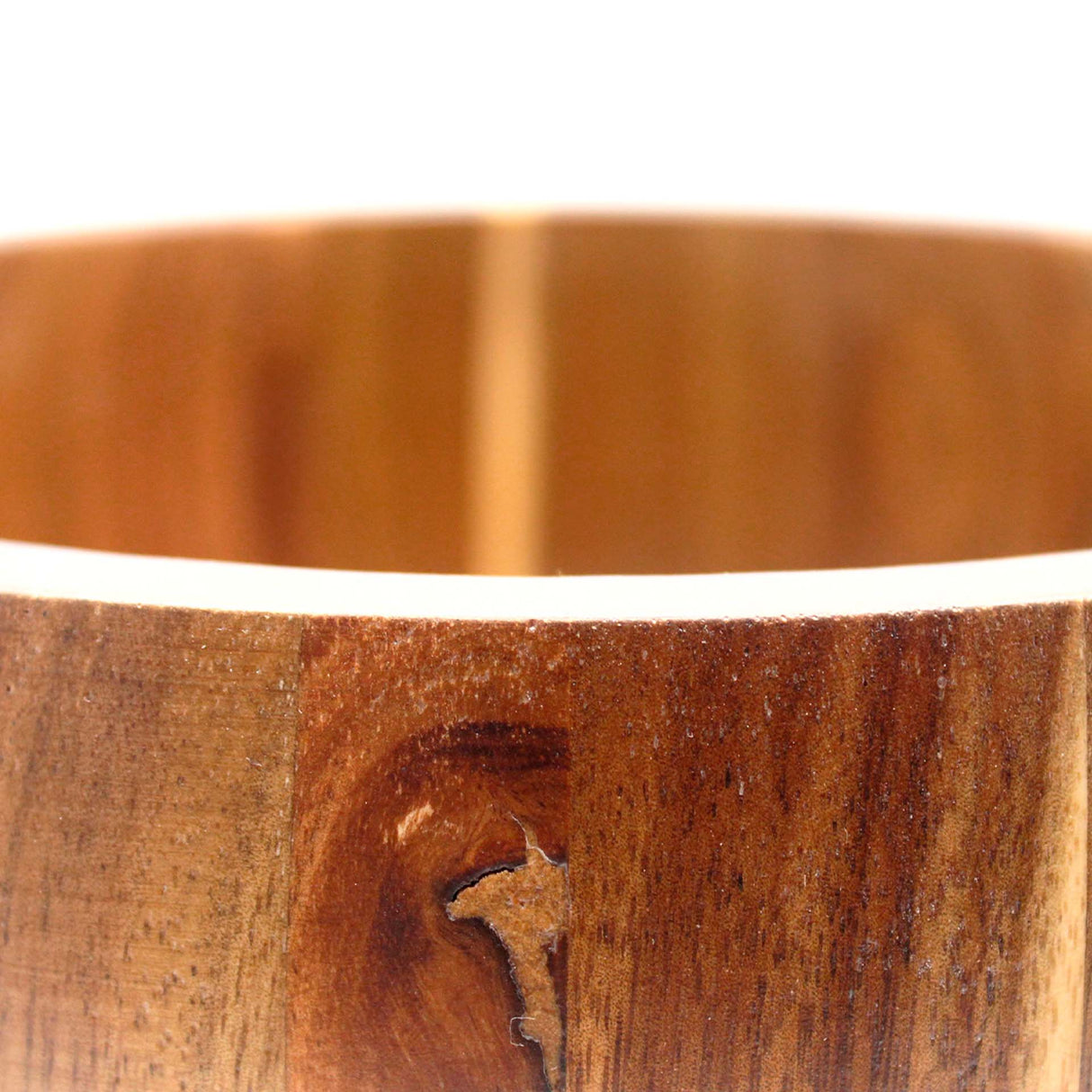 Bowl Ensaladera De Madera De Acacia 22 cm
