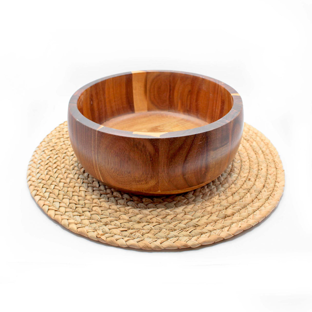 Bowl Ensaladera De Madera De Acacia 22 cm