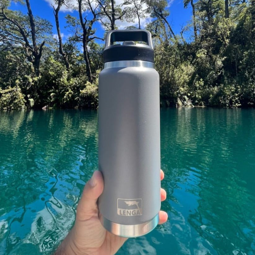 Pack Botella Inox 750ml + Cepillo Limpieza De Botella