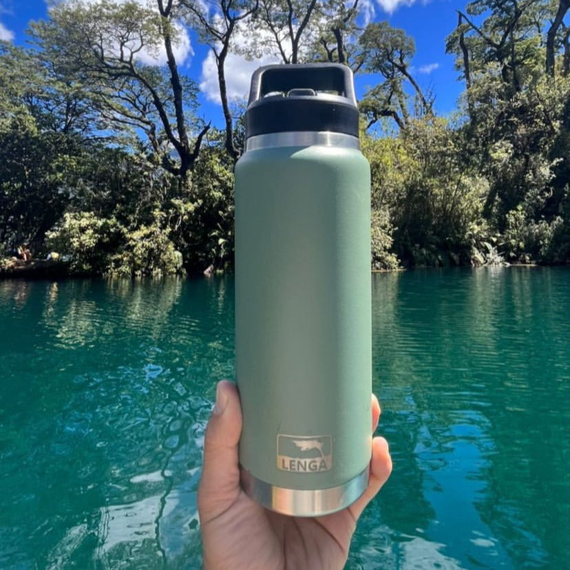 Pack Botella Inox 750ml + Cepillo Limpieza De Botella