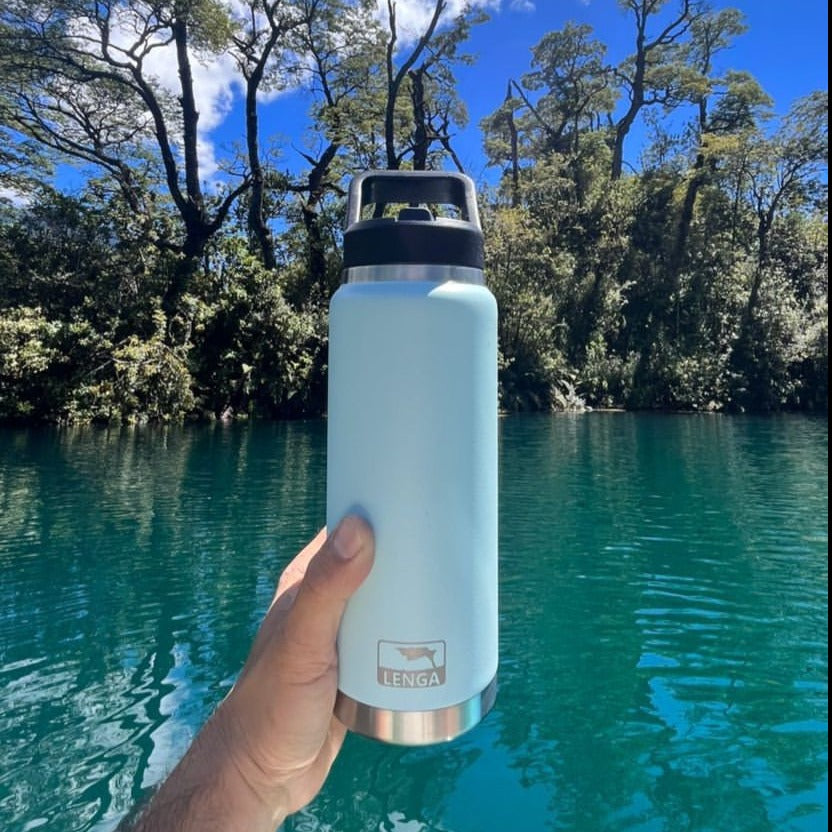 Pack Botella Inox 750ml + Cepillo Limpieza De Botella