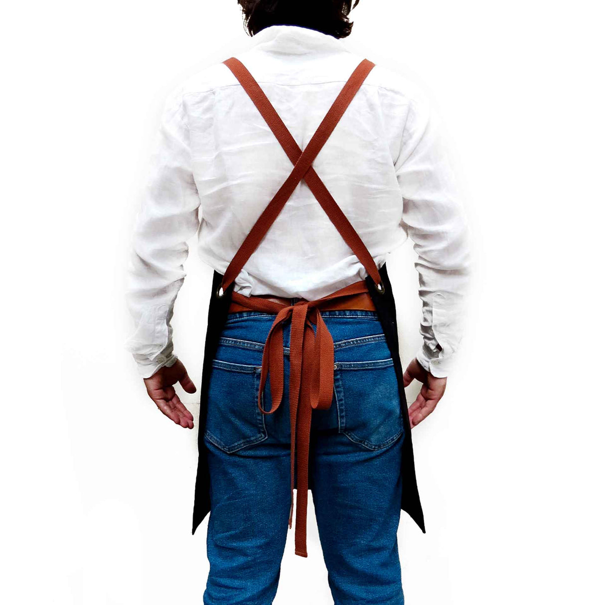 Pechera Canvas modelo Crossback blanco hueso Unisex