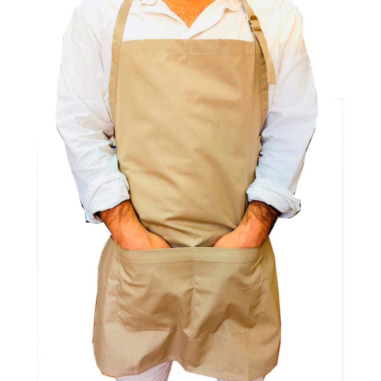 Pechera Clásica Gabardina Negra Con Hebilla De Bronce Unisex