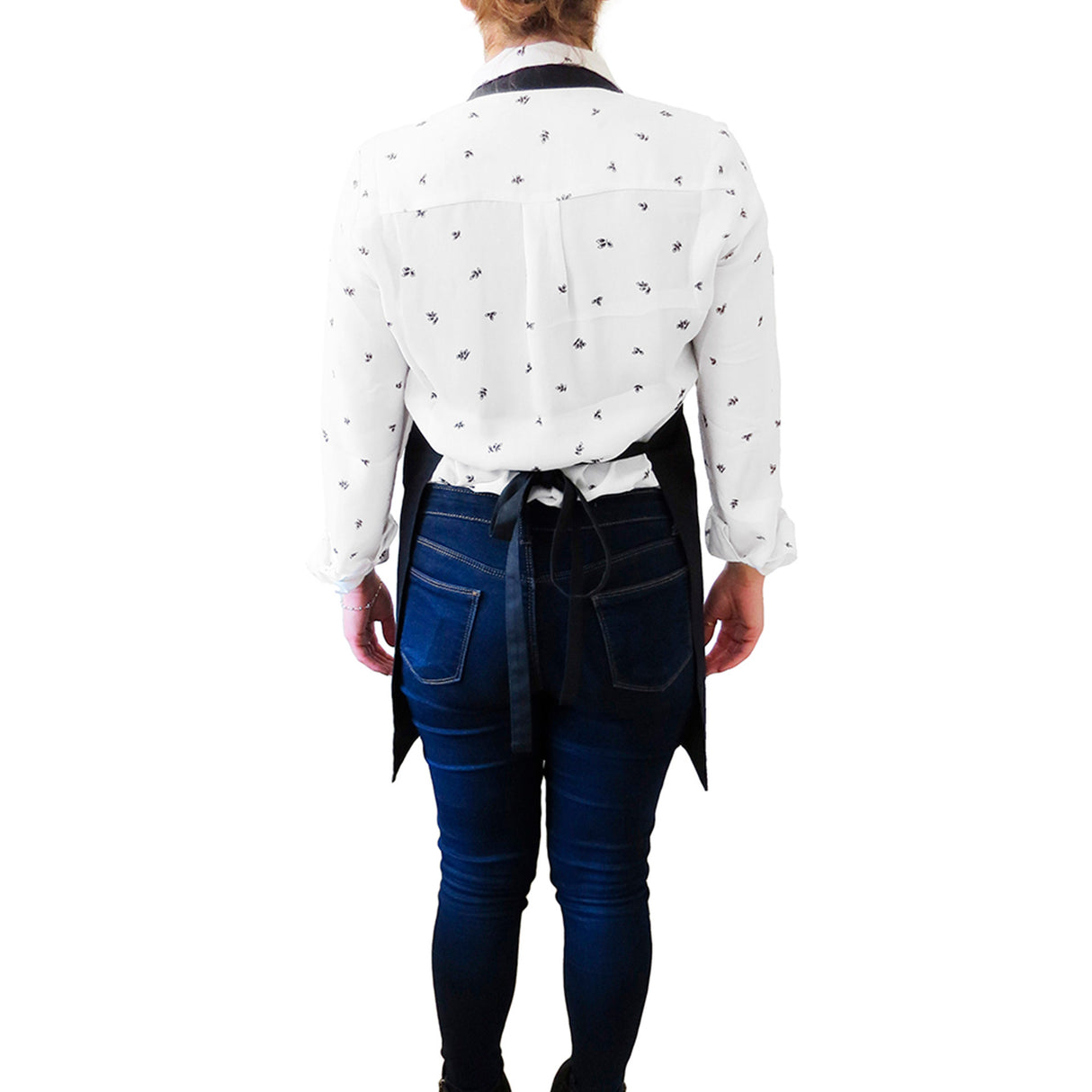 Pechera Clásica Gabardina Negra Con Hebilla De Bronce Unisex