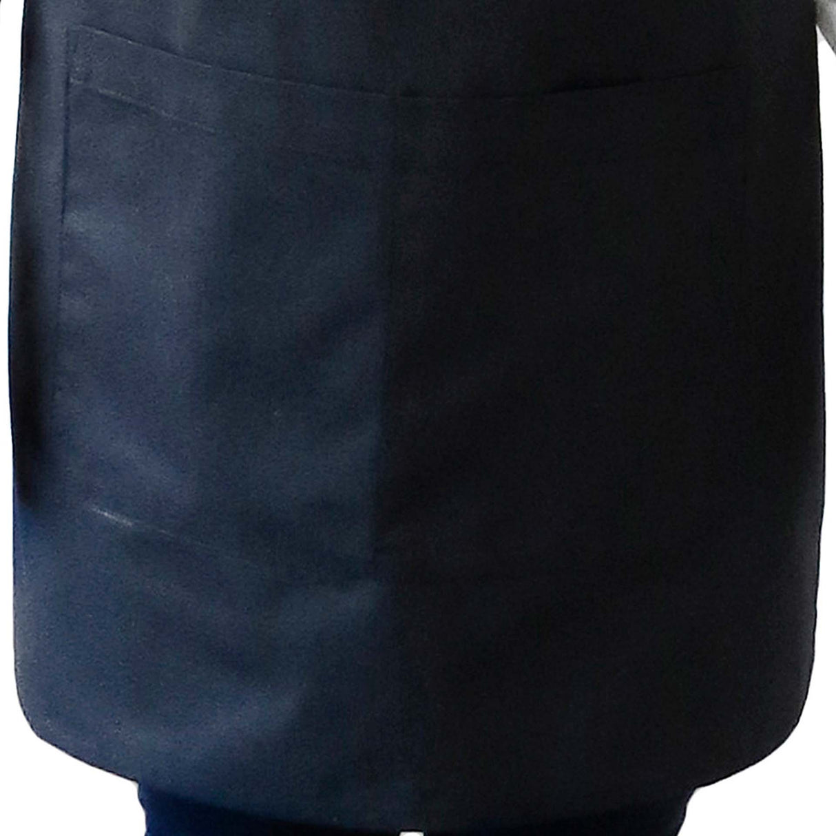 Pechera Clásica Gabardina Negra Con Hebilla De Bronce Unisex