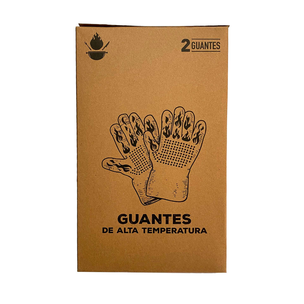 Guantes para alta temperatura Kawi, resistentes hasta 500°C. Protección y seguridad para tus manos al asar. Fibra de aramida, antideslizantes. ¡Compra online en Kawi Chile!