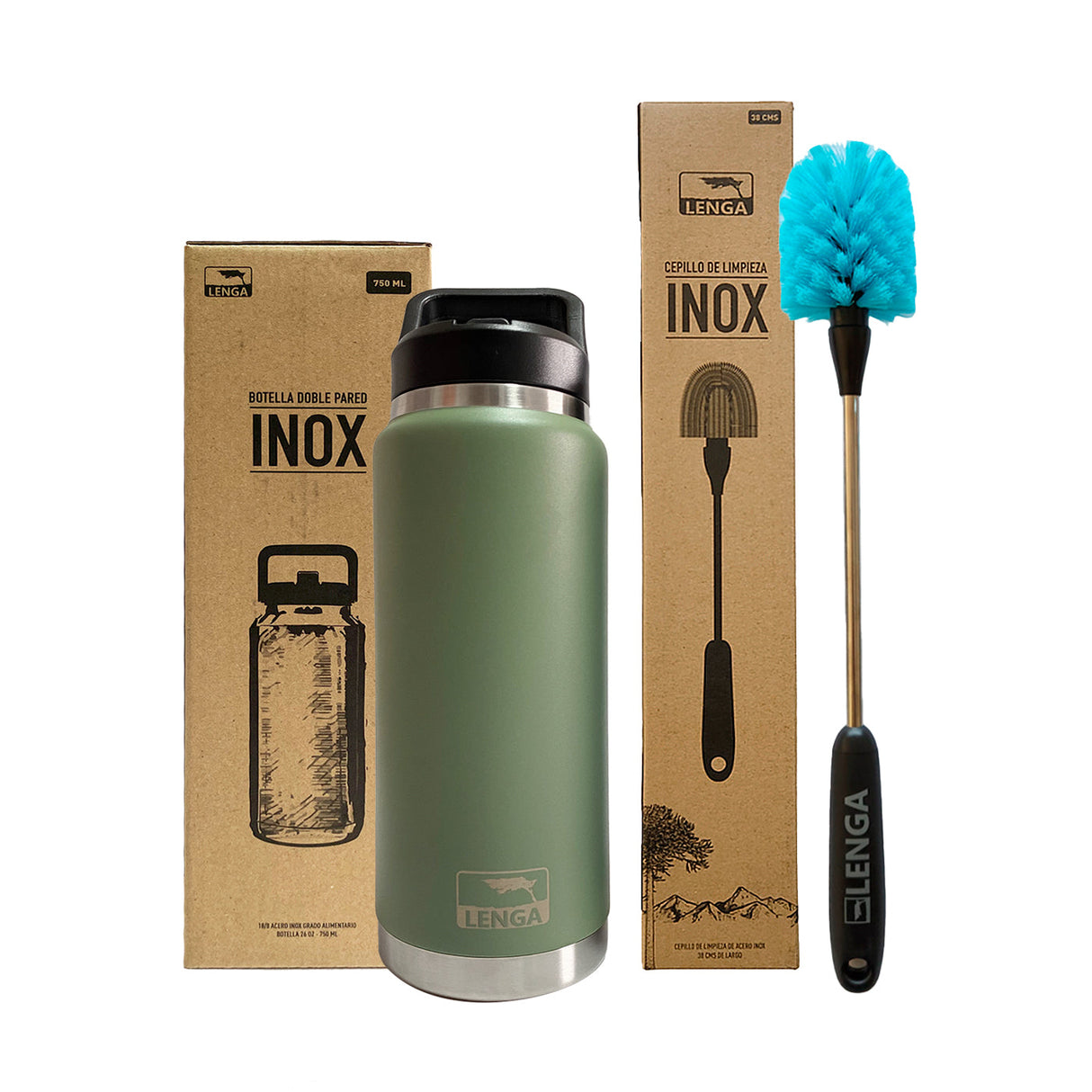 Botella Acero Inox Aislamiento De Doble Pared 750ml