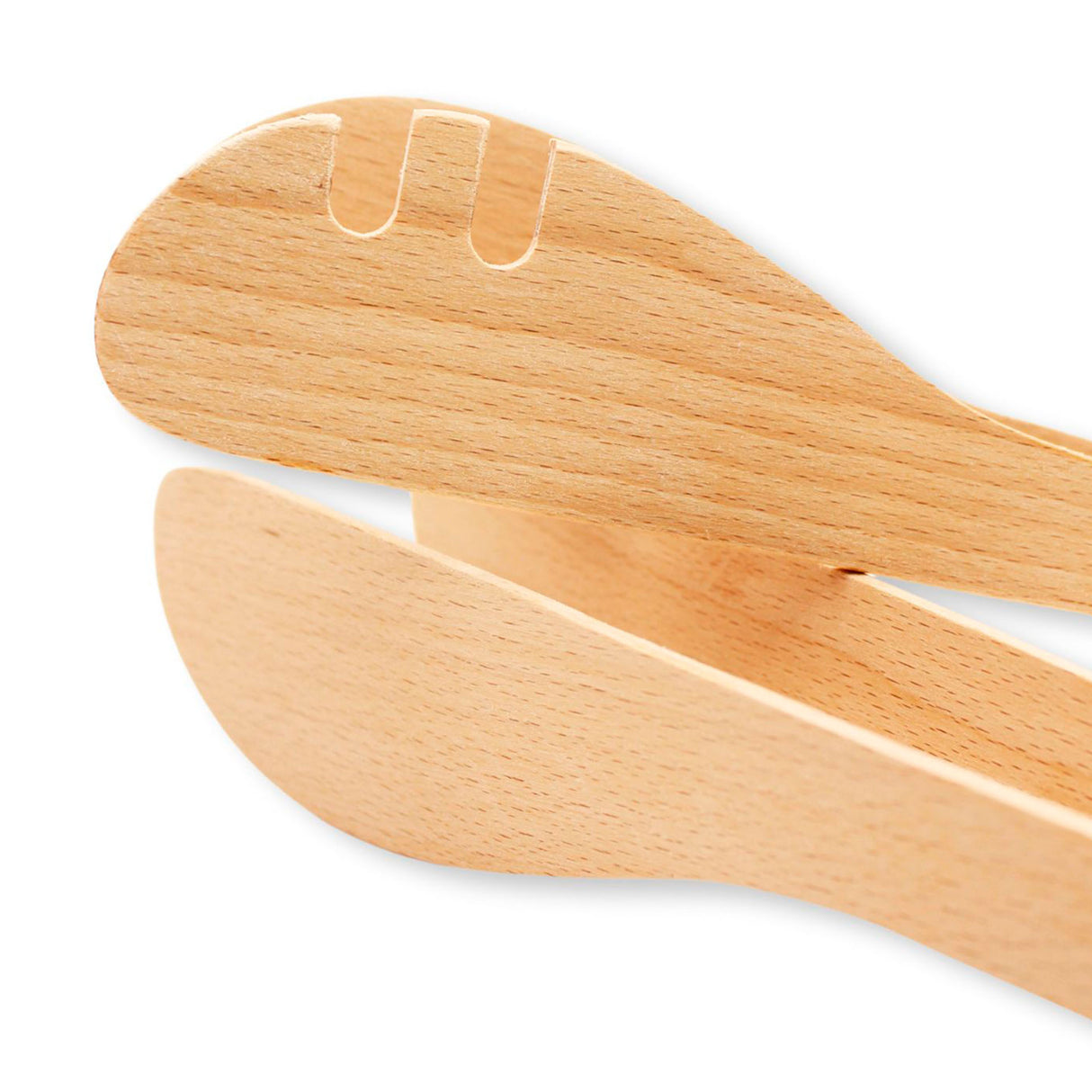 Sirve con estilo con el set de 2 pinzas de madera de haya Kawi. Diseño ergonómico y madera sustentable. Perfectas para ensaladas y más. ¡Compra online con envío a Chile!