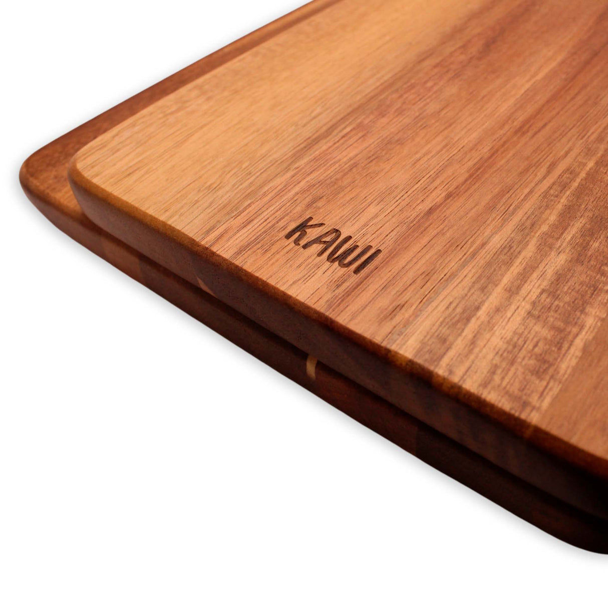 Set de 2 tablas para aperitivo Kawi, de madera de acacia. Diseño versátil y estilo natural. Perfectas para quesos, frutas y más. ¡Compra online y disfruta! Envío a Chile.