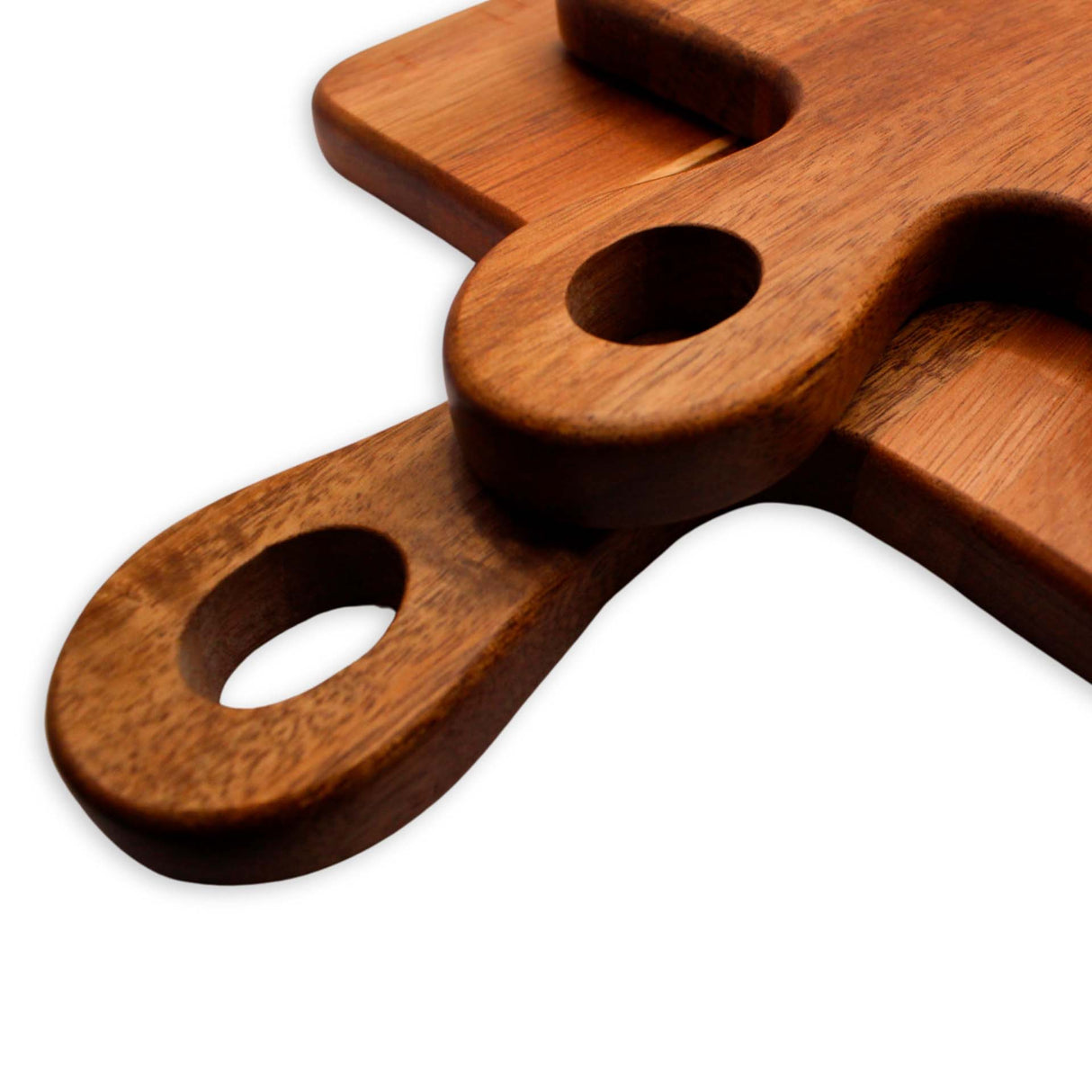 Set de 2 tablas para aperitivo Kawi, de madera de acacia. Diseño versátil y estilo natural. Perfectas para quesos, frutas y más. ¡Compra online y disfruta! Envío a Chile.