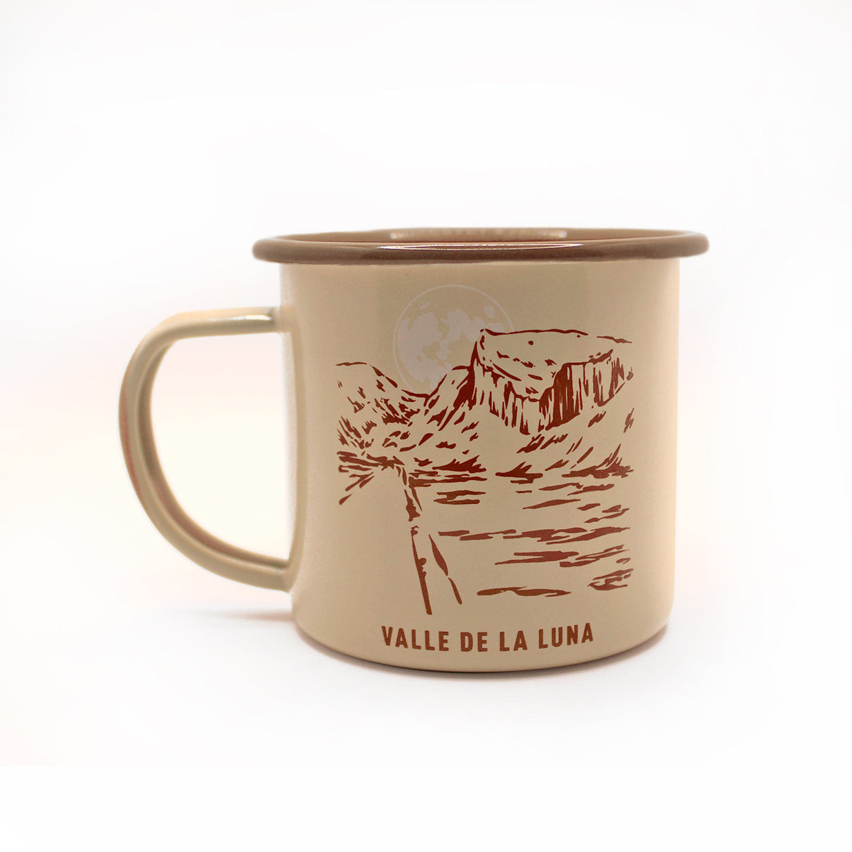 Tazón Mug Acero Esmaltado PN Reserva Natural Valle de la Luna 330ml