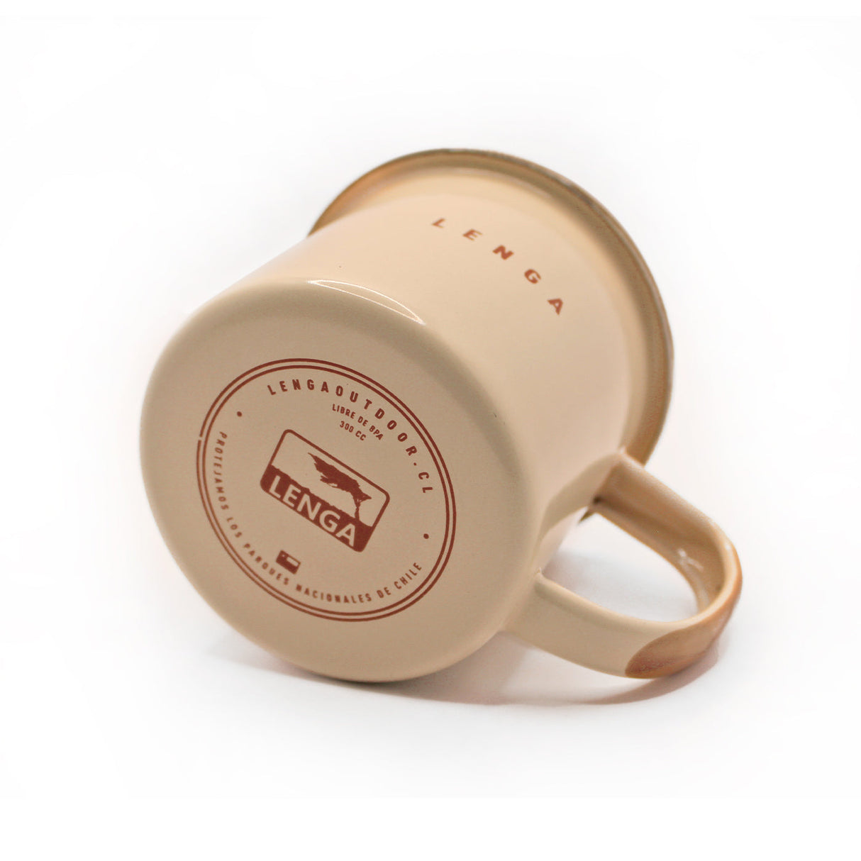 Tazón Mug Acero Esmaltado PN Reserva Natural Valle de la Luna 330ml