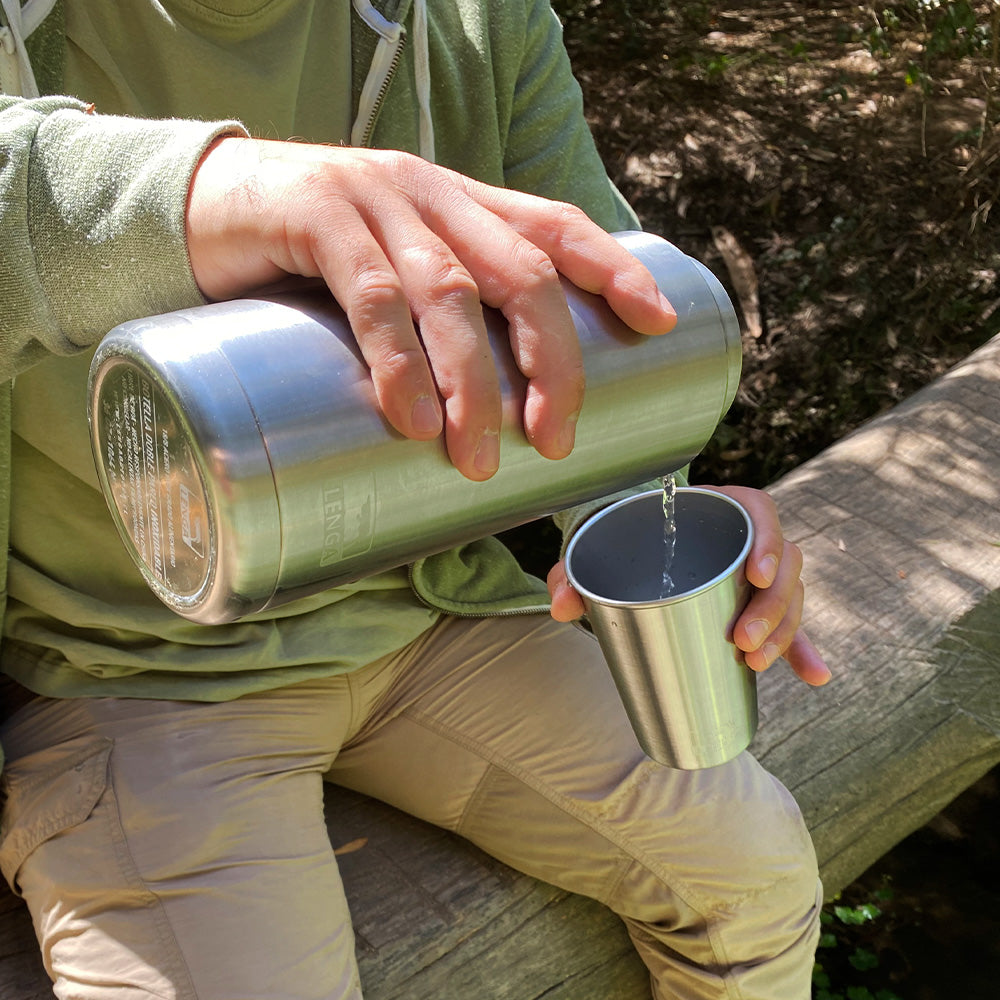 Botella Acero inox Aislamiento De Doble Pared 1064ml