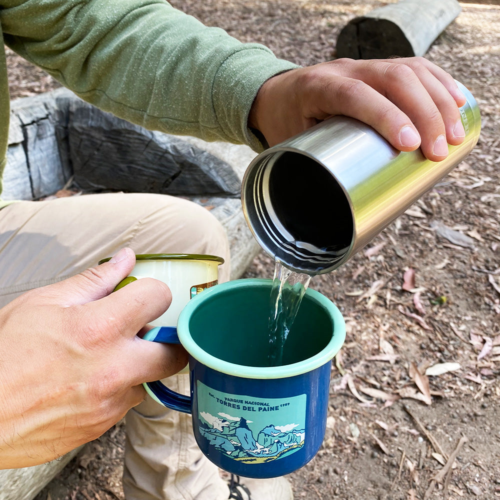 Botella Acero inox Aislamiento De Doble Pared 532ml