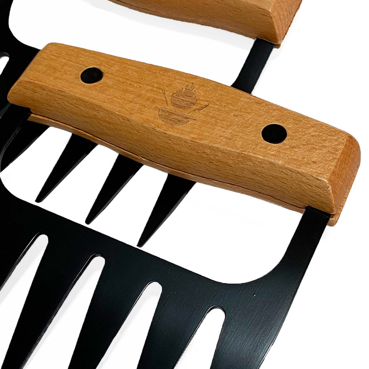 Garras de oso de acero inoxidable Kawi para asados. Desmenuza carne fácilmente (cerdo, pollo, vacuno). Diseño ergonómico y resistente. ¡Compra online y lleva tus asados al siguiente nivel! Envíos a Chile.