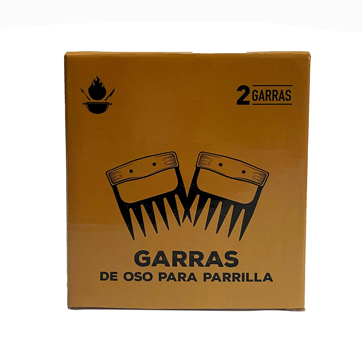 Garras de oso de acero inoxidable Kawi para asados. Desmenuza carne fácilmente (cerdo, pollo, vacuno). Diseño ergonómico y resistente. ¡Compra online y lleva tus asados al siguiente nivel! Envíos a Chile.