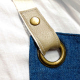 Pechera Canvas modelo Crossback café Unisex