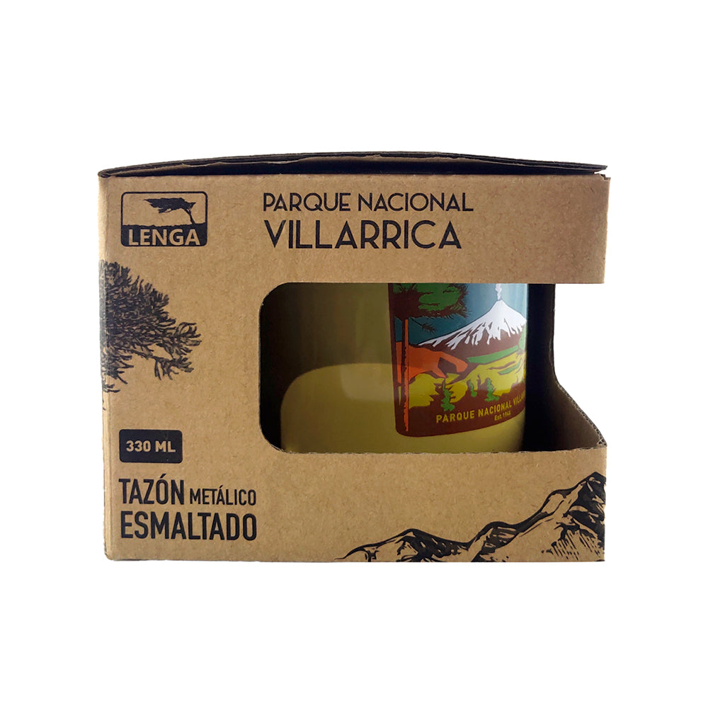 Tazón Mug Acero Esmaltado PN. Villarrica 330ml