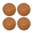 Set de 4 individuales Ubud de Kawi, hechos de hierba marina 100% natural. Diseño rústico y elegante, 35cm. Protege tu mesa con estilo. ¡Compra ahora, envío a Chile!